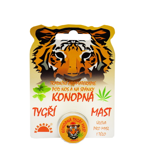 Konopná tigria masť