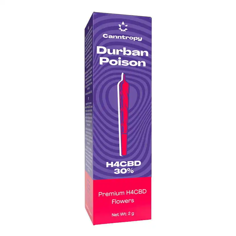 H4CBD Prerolls Durban Poison 30%, 1,5 g Canntropy