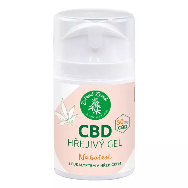 CBD hrejivý gél 50 g Zelená Země