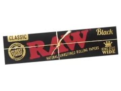 Papieriky RAW Classic King Size Slim Black