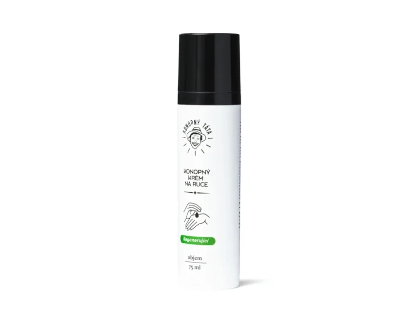 Konopný krém na suché ruky 75 ml Konopný Táta