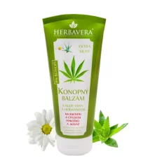 Konopný balzam na suchú a citlivú pokožku 200 ml Herbavera Konopný balzam na suchú a citlivú pokožku 200 ml Herbavera