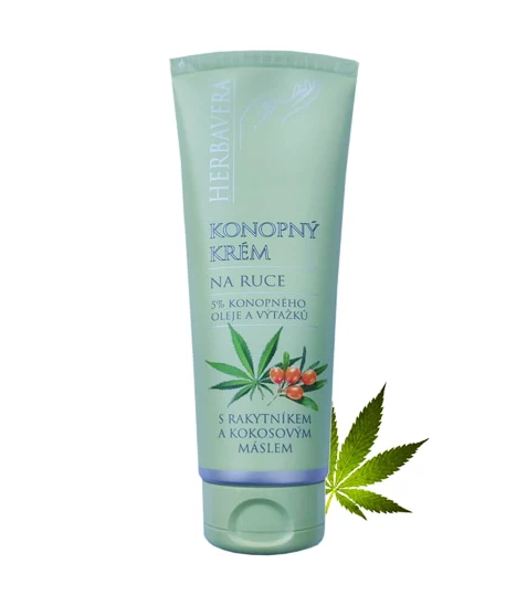 Konopný krém na ruky 120 ml Herbavera