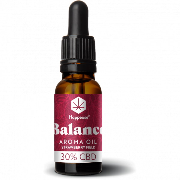 CBD olej Balance 30%, 10 ml Strawberry Field Happease