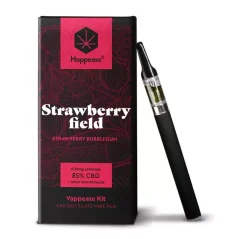 Vapovacia sada 85% CBD, 600 mg Happease Classic Strawberry Field