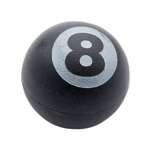 Drvička acrylic Eight Ball