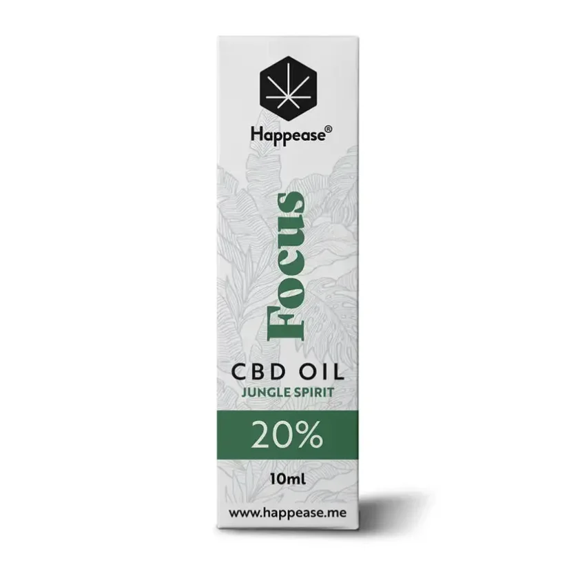 CBD olej Focus 10 ml Jungle spirit Happease