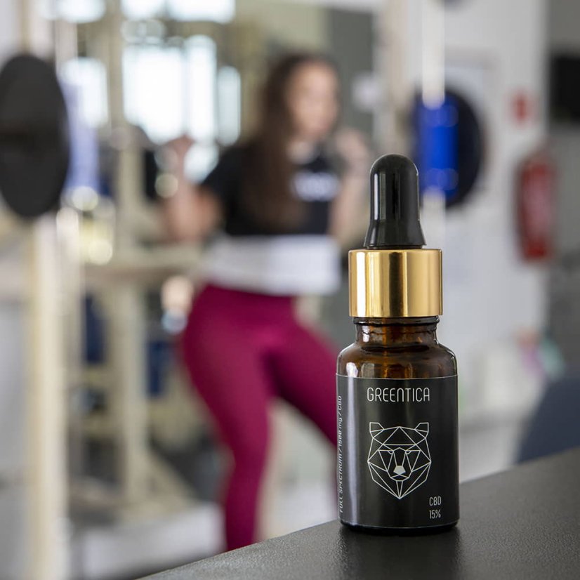 CBD olej 15%, 10 ml Greentica