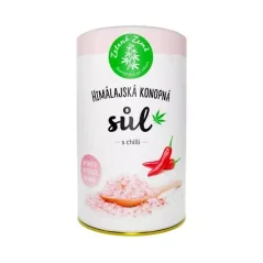 Konopná soľ s CHILLI 165 g Zelená Země