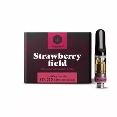 Cartridge 1 ks, 85% CBD, 600 mg Happease Strawberry field