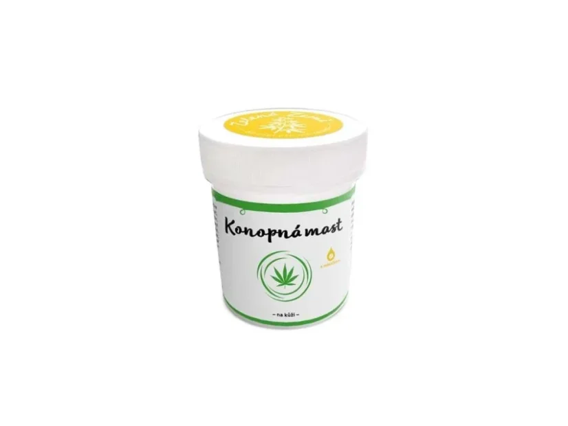 Konopná masť na pokožku 100 ml Zelená Země