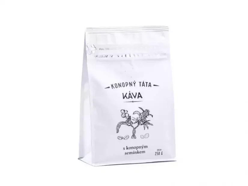 Konopná káva 250 g Konopný Táta