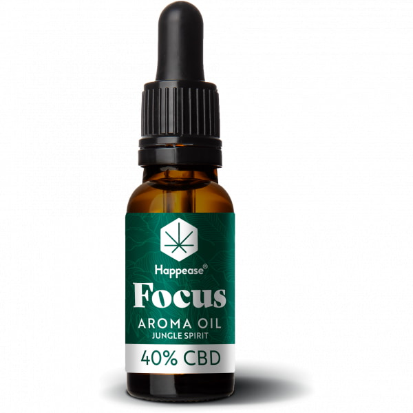 CBD olej Focus 40%, 10 ml Jungle spirit Happease