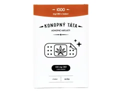 CBD náplasti 10 x 100 mg CBD Konopný Táta
