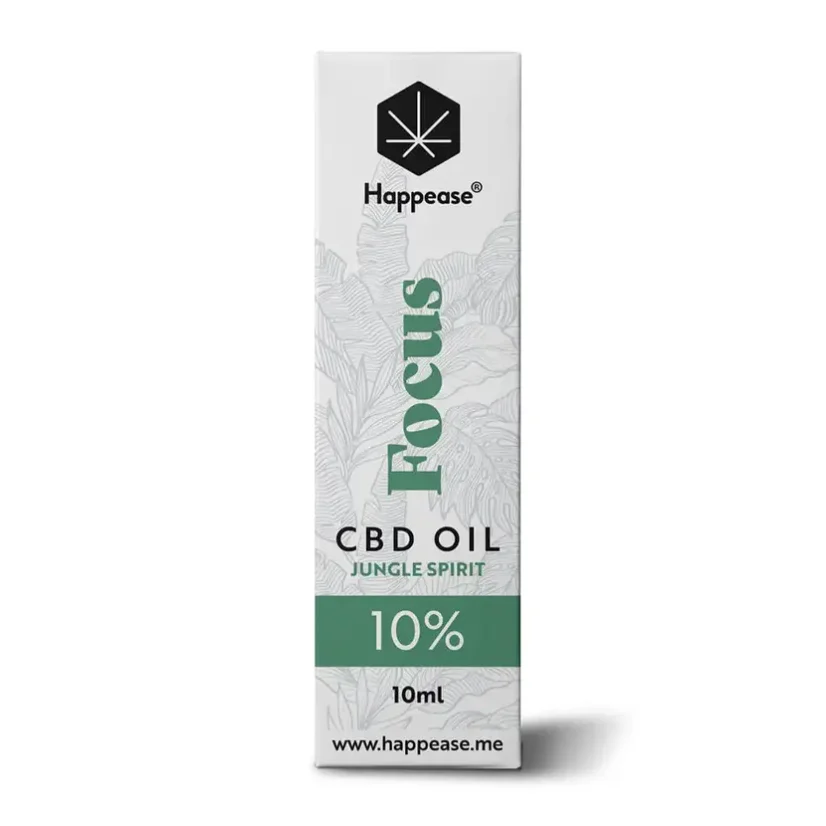 CBD olej Focus 10 ml Jungle spirit Happease