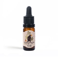 CBD nad zlato - Lomidrevo 10% CBD + 5% CBG