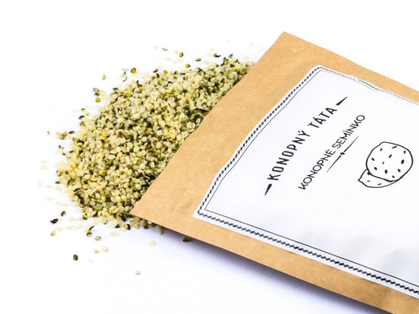 Konopný Táta - Konopné semienka lúpané 150 g