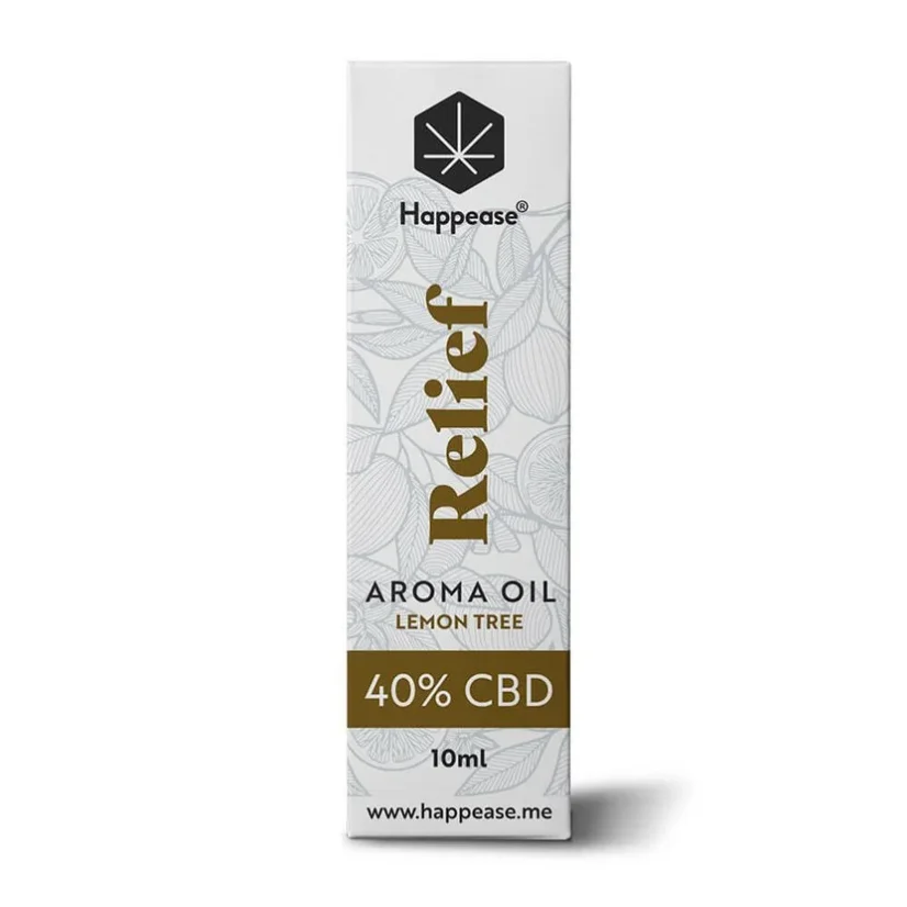 CBD olej Relief 10 ml Lemon tree Happease