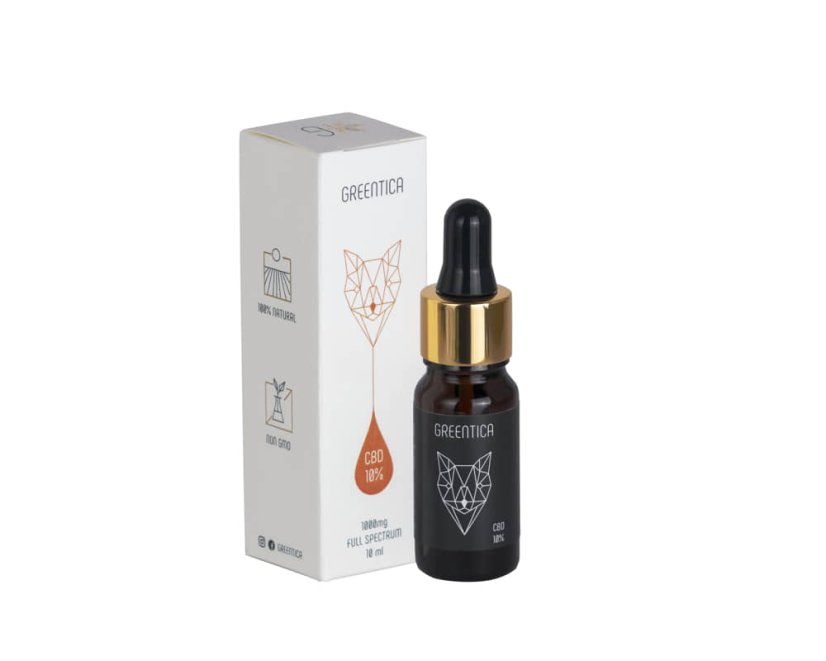 CBD 10%, 10 ml Greentica