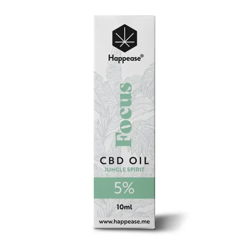 CBD olej Focus, 10 ml Jungle spirit Happease