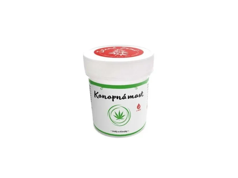 Konopná masť na svaly a kĺby 100 ml Zelená Země
