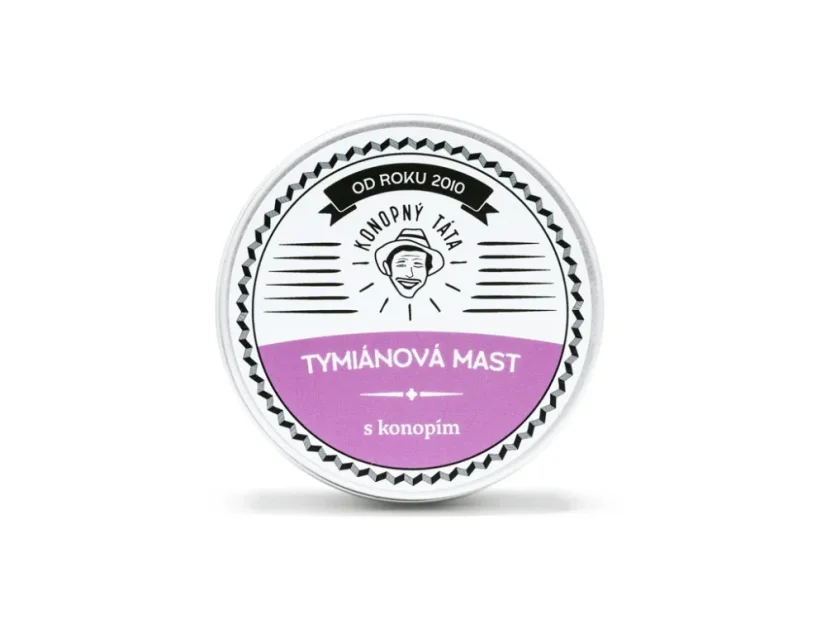 Tymiánová masť s konopím 80 ml Konopný Táta