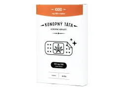 CBD náplasti 10 x 100 mg CBD Konopný Táta