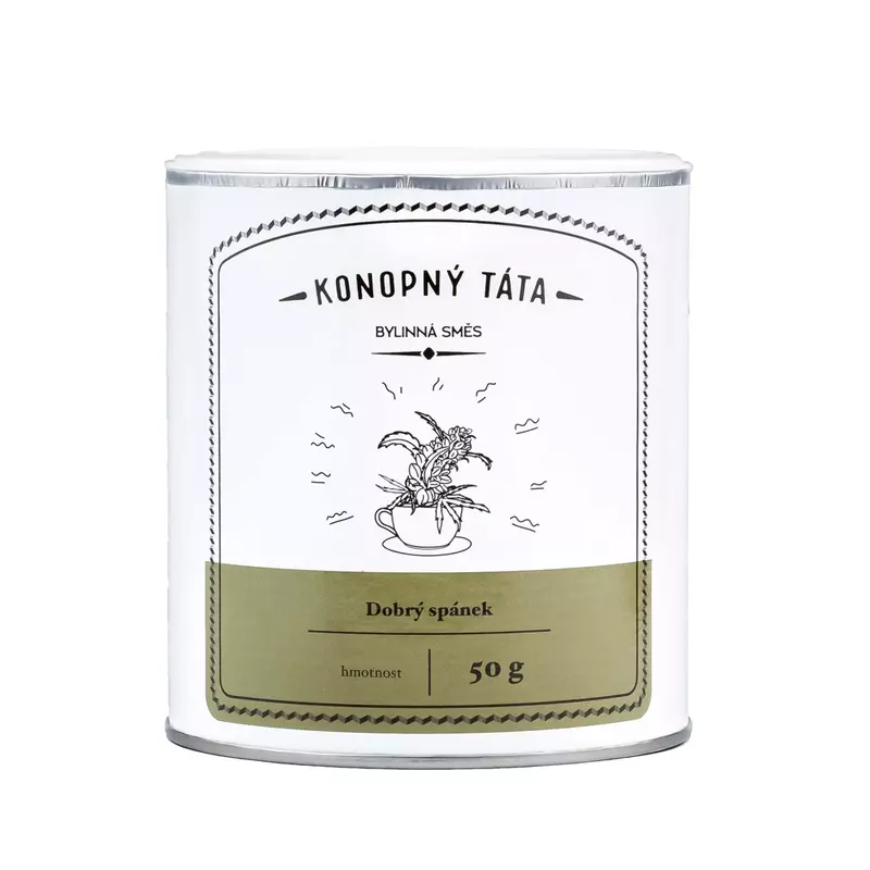 Konopný Táta - Konopný čaj Dobrý spánok 50 g