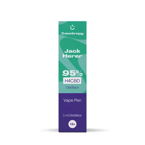 H4CBD Vape Pen Jack Herer 95%, 1 ml Canntropy
