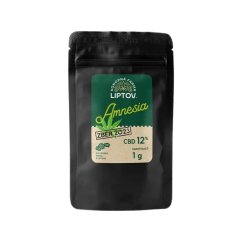 CBD kvety Amnesia 12% Konopná farma Liptov