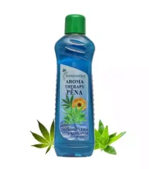 Pena do kúpeľa Aloe vera s konope