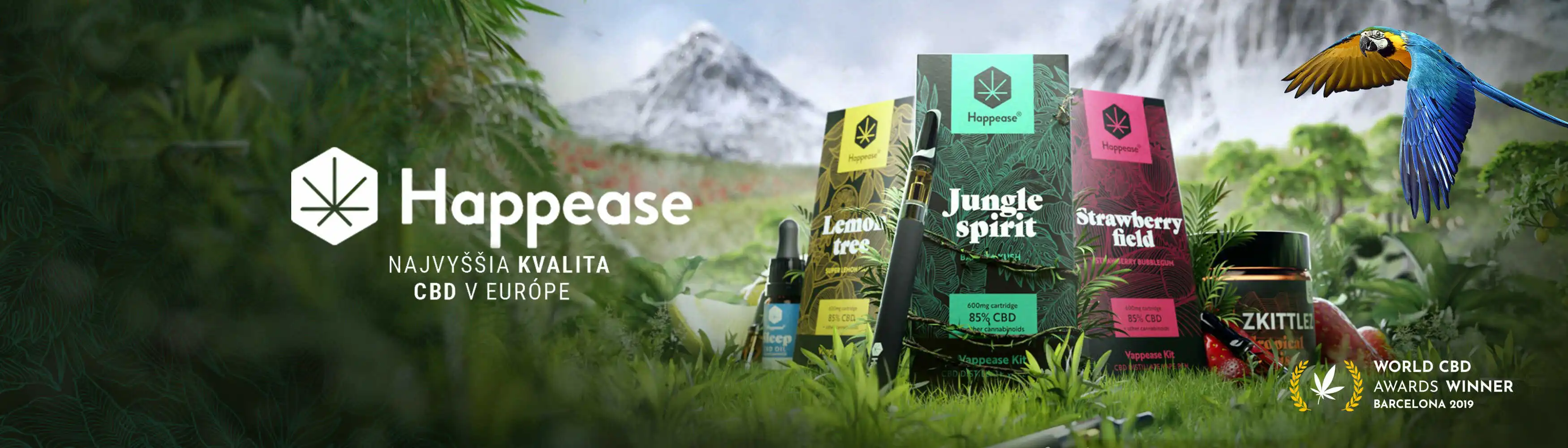 Happease - najvyššia kvalita CBD v Európe!