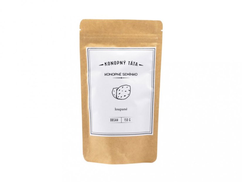 Konopný Táta - Konopné semienka lúpané 150 g