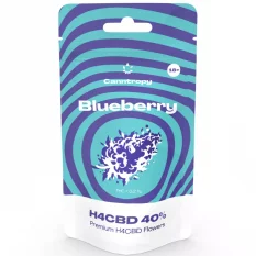 H4CBD kvety Blueberry 40%, 1 g Canntropy