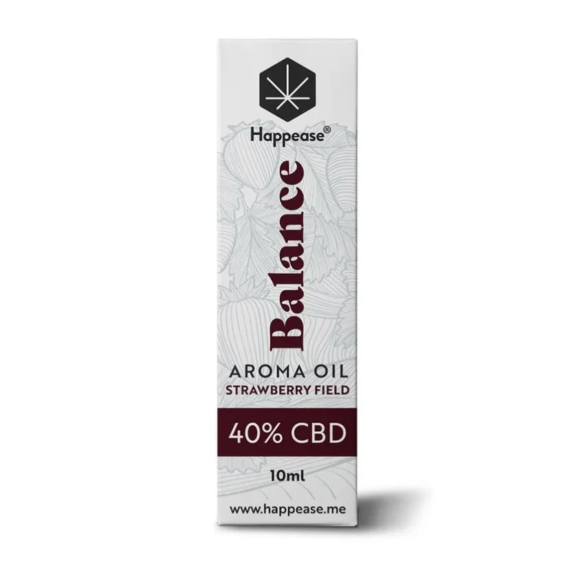 CBD olej Balance 10 ml Strawberry Field Happease
