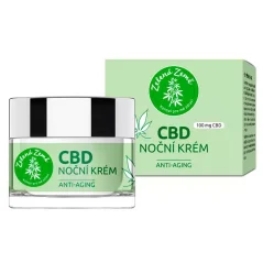 CBD nočný krém 50 ml Zelená Země CBD nočný krém 50 ml Zelená Země