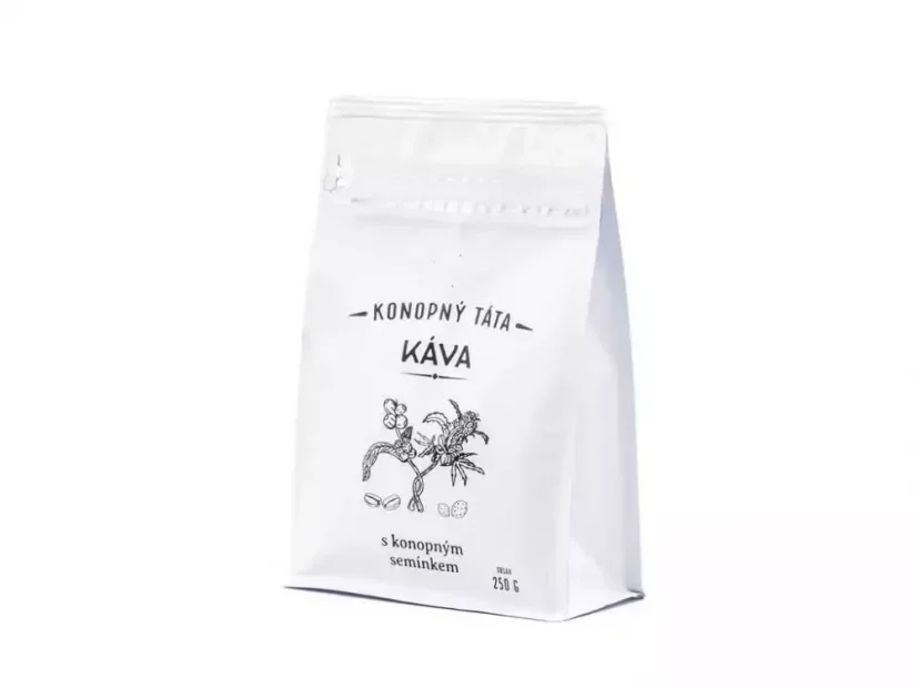 Konopná káva 250 g Konopný Táta