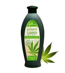 Konopný šampón na suché a lámavé vlasy 550 ml Herbavera