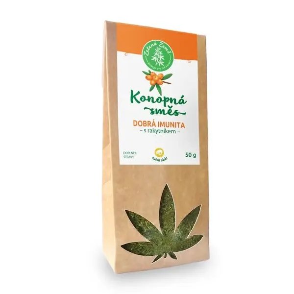 Konopná zmes Dobrá imunita 50 g Zelená Země