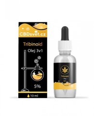 Tribinoid 5% CBD + 5% CBG + 5% CBN 10 ml CBDsvět