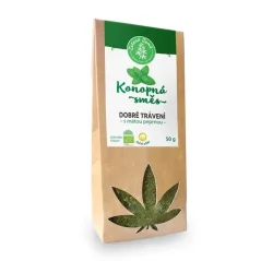 Konopná zmes Dobré trávenie BIO 50 g Zelená Země Konopná zmes Dobré trávenie BIO 50 g Zelená Země
