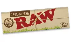 Papieriky RAW Organic Hemp 1 1/4