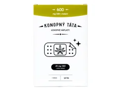 CBD náplasti 30 ks x 20 mg CBD Konopný Táta