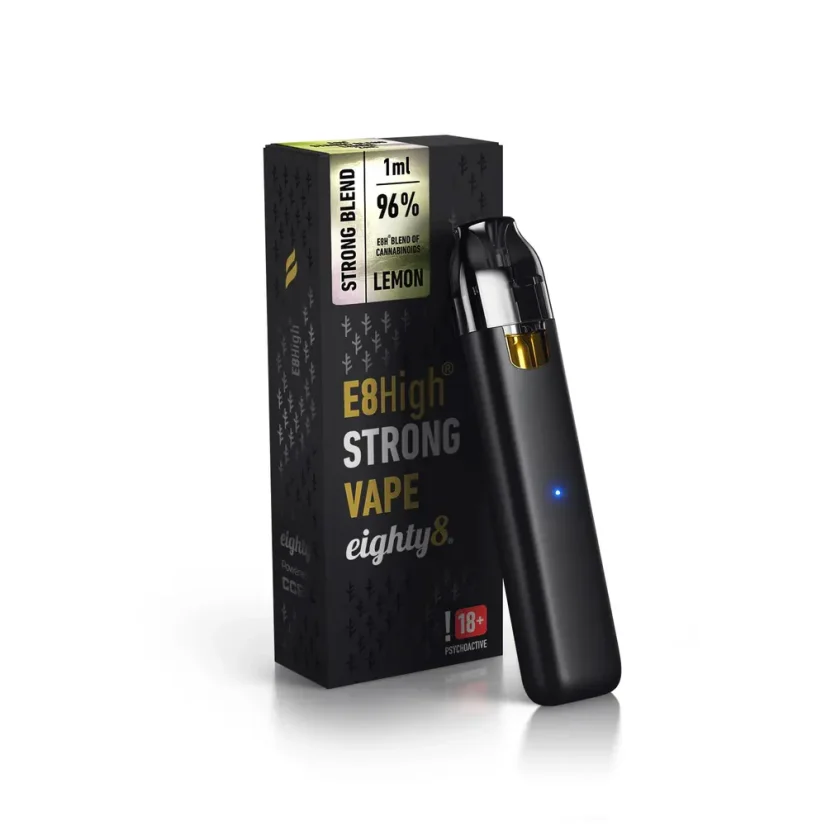 E8High Vaporizačné pero Lemon 1 ml Eighty8 E8High Vaporizačné pero Lemon 1 ml Eighty8
