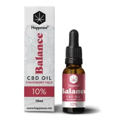 CBD olej Balance 10 ml Strawberry Field Happease CBD olej Balance 10 ml Strawberry Field Happease