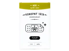 CBD náplasti 30 ks x 20 mg CBD Konopný Táta CBD náplasti 30 ks x 20 mg CBD Konopný Táta