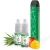 CBD vaporizačný balíček (vaporizačné pero + 2x liquid)