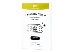 CBD náplasti 30 ks x 20 mg CBD Konopný Táta CBD náplasti 30 ks x 20 mg CBD Konopný Táta