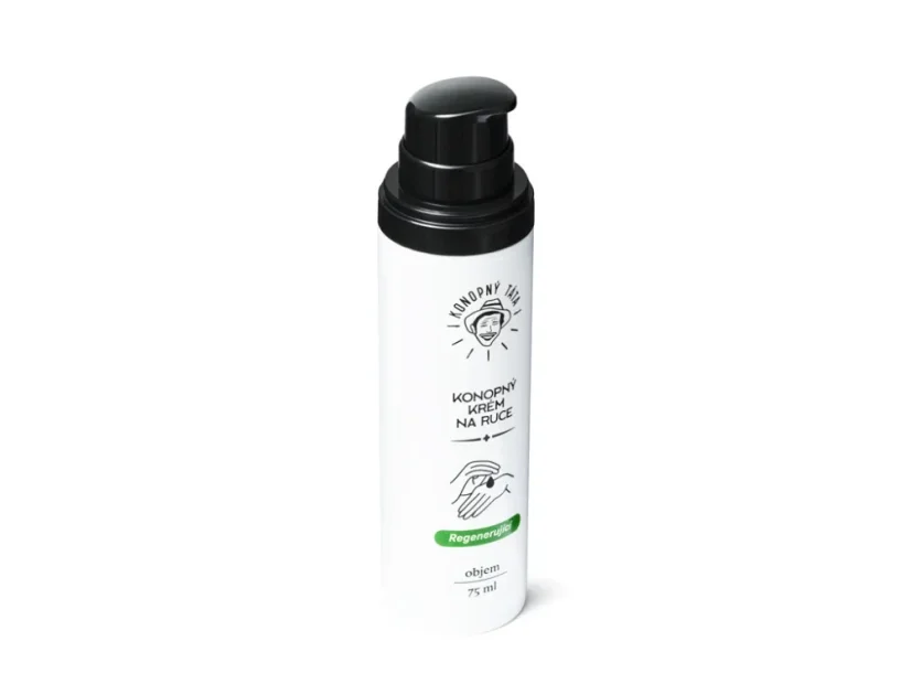 Konopný krém na suché ruky 75 ml Konopný Táta