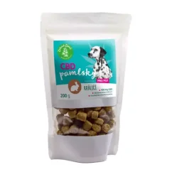 CBD pochúťka pre psov, príchuť králik 200 g